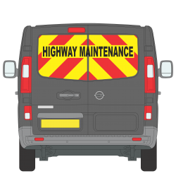 Nissan NV300 2017 on Window Panel Magnetics (NNV3005)